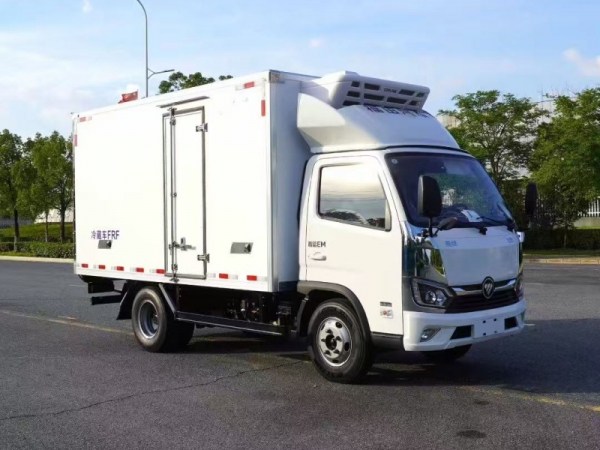 （3.8米）福田奥铃智蓝M卡纯电动冷藏车