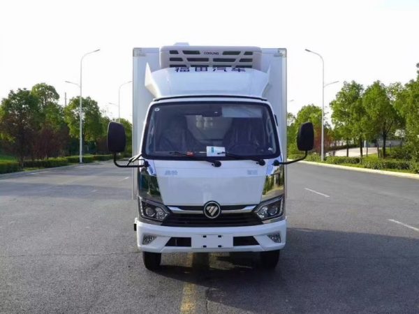 （3.8米）福田奥铃智蓝M卡纯电动冷藏车