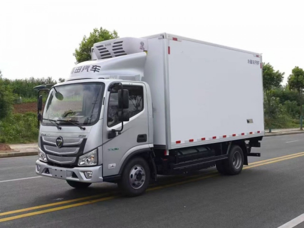 （4.2米）福田欧马可CNG天然气冷藏车